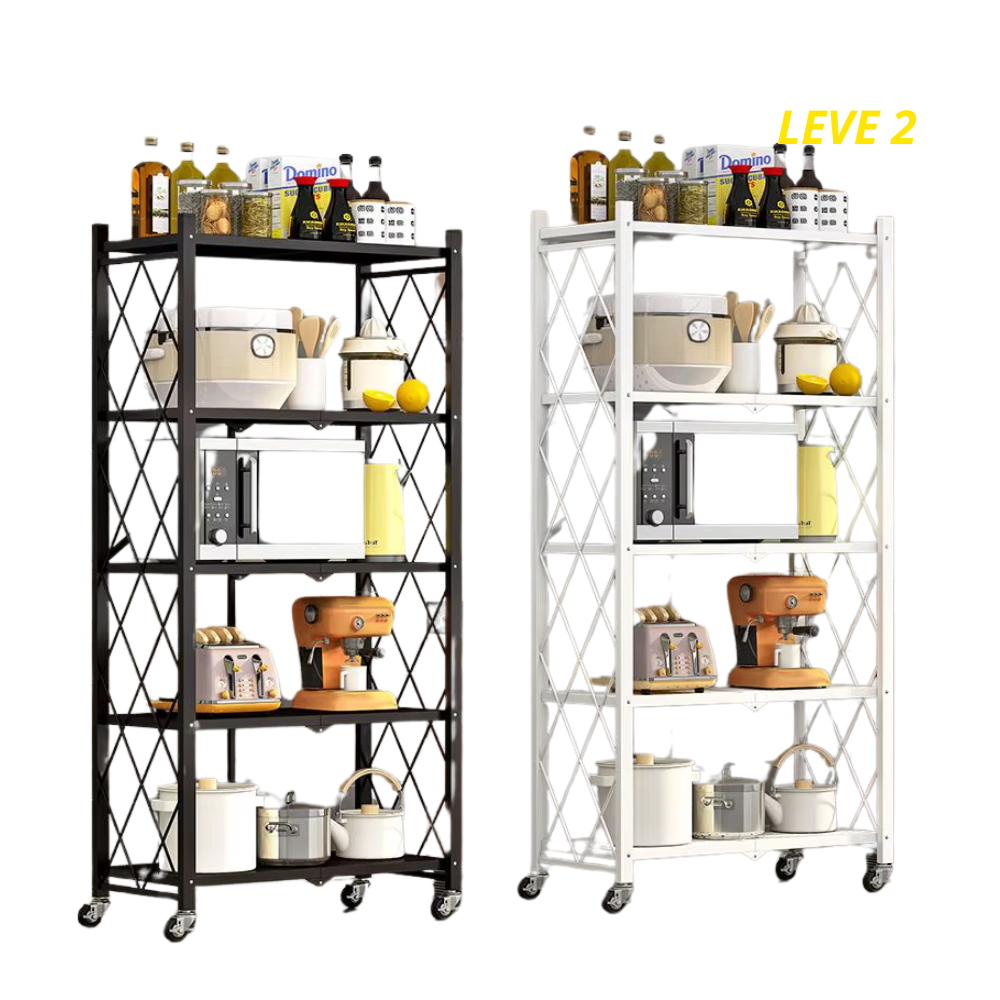 [COMPRE 1 LEVE 2] Estante Dobrável 5 Andares Kizzar + Frete Grátis