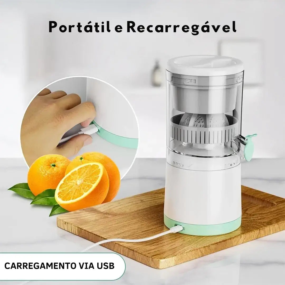 Espremedor de Frutas Elétrico USB Portátil + Bônus Exclusivo