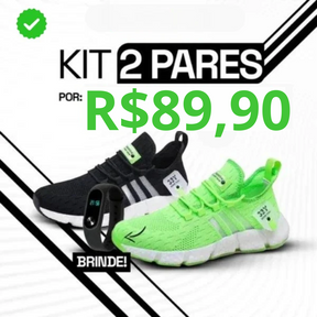 New Tênis Run®️ - Respirável e Ultra Resistente (COMPRE 1 LEVE 2)