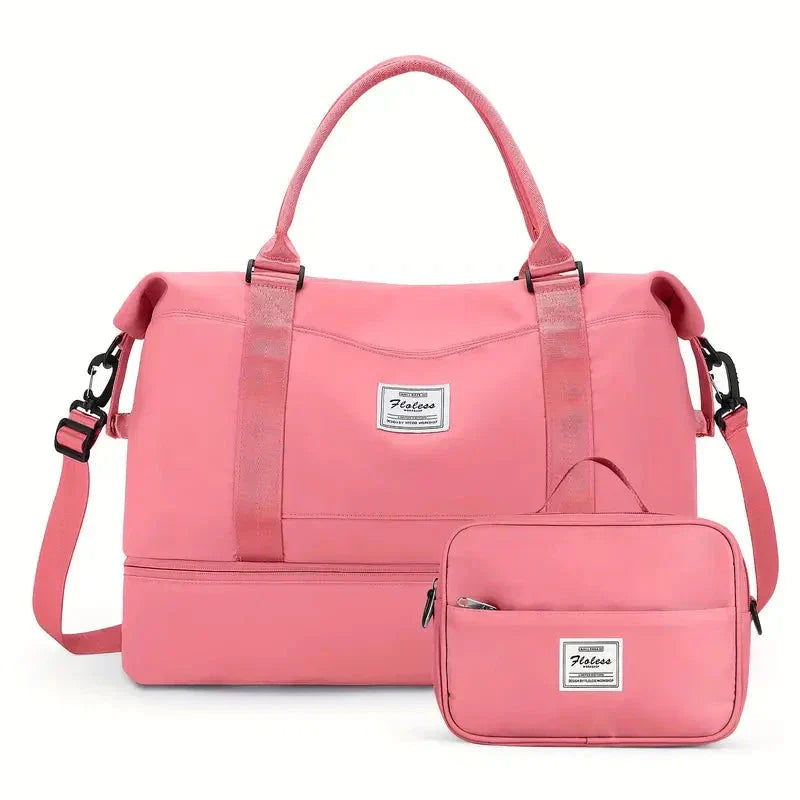 Bolsa-Mala Impermeável com Bolsos Multifuncionais + BRINDE