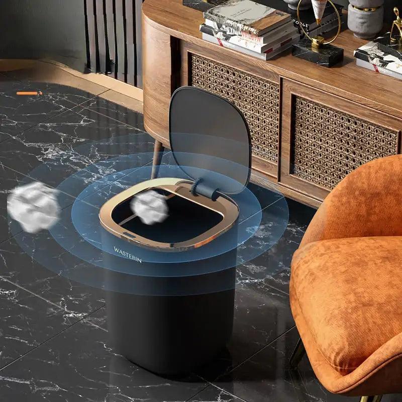 COMPRE 1 LEVE 2 Lixeira para Banheiro e Cozinha Automática com Sensor Lenogue a Bateria